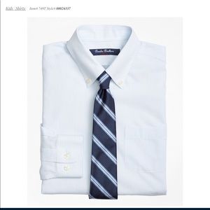 Brooks a Brothers boy button down oxford